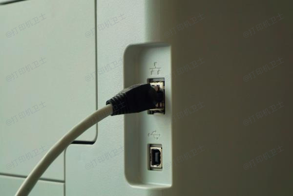 USB数据线连接打印机