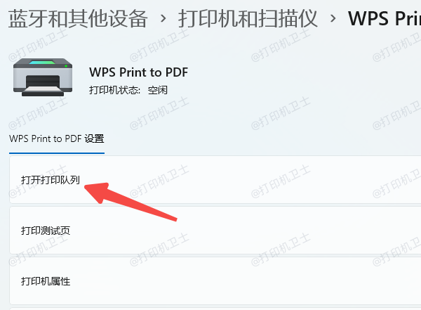 打印机队列检查