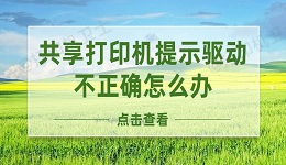 共享打印机提示驱动不正确怎么办 解决方法看这！