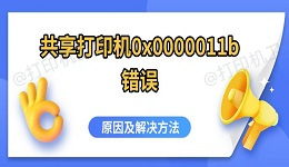 共享打印机0x0000011b错误 原因及解决方法