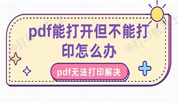 pdf能打开但不能打印怎么办 pdf无法打印解决方法